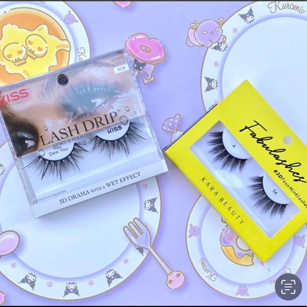 Long Glam Eyelash Bundle Kara And Kiss